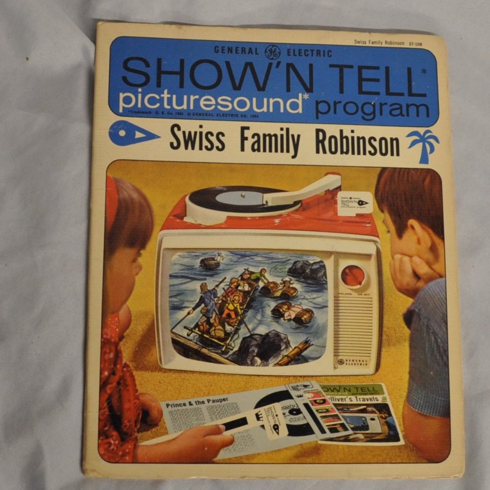 3 for $36 - Show N Tell picturesound 1964 Swiss Family Robinson (152w)